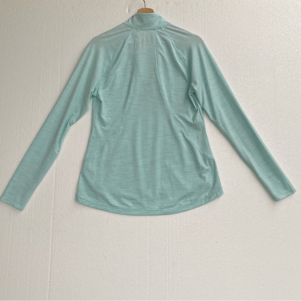 DSG Aqua Long Sleeve Quarter-Zip Top - Picture 5 of 6